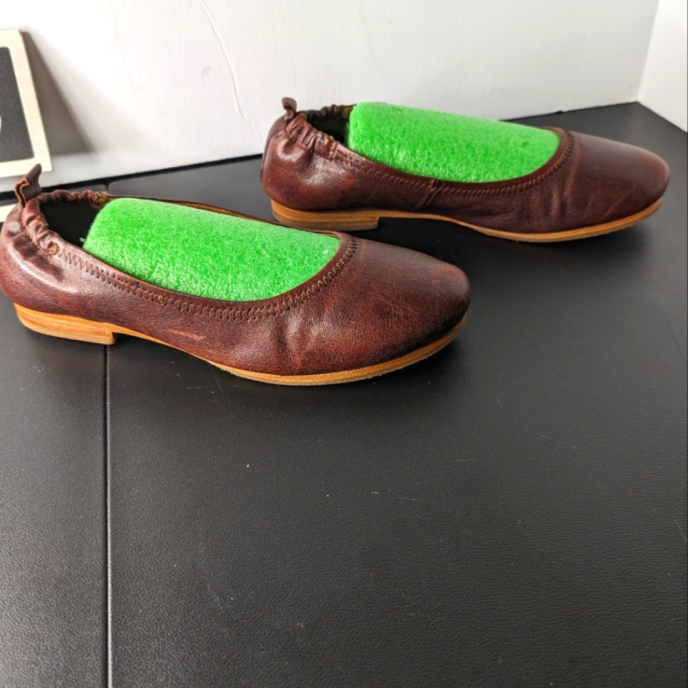Sofft Brown Leather Flats